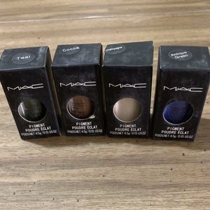 MAC makeup - 4 pigments - .15 oz (4.5g) each